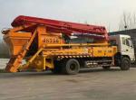 Concrete Pumping & mixing truck 30m max placing reach pump truck with mixer
