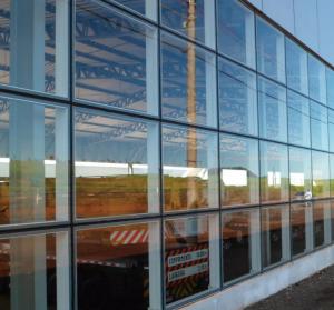  Hidden Frame Aluminum Curtain Walls For Office Building Manufactures