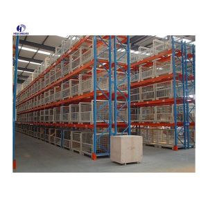  12' 20 Ft Pallet Racking Storage Solutions Stackable Warehouse Pallet Shelving Systems Manufactures