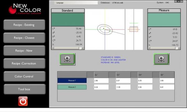 NEW COLOR formulation software using a colorimeter Color Matching Software