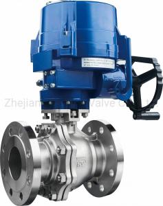  Industrial Usage Pneumatic/Electric Ball Valve with High Temperature Resistance Manufactures