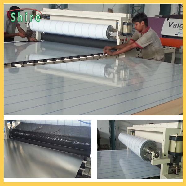 Quality 1250 Mm Surface PE Protection Film For Brushed Stainless Steel Sheet for sale