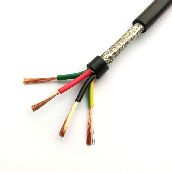 2 Core 5 Core 6 Core Shielded Instrumentation Cable Copper Conductor PE Insulation