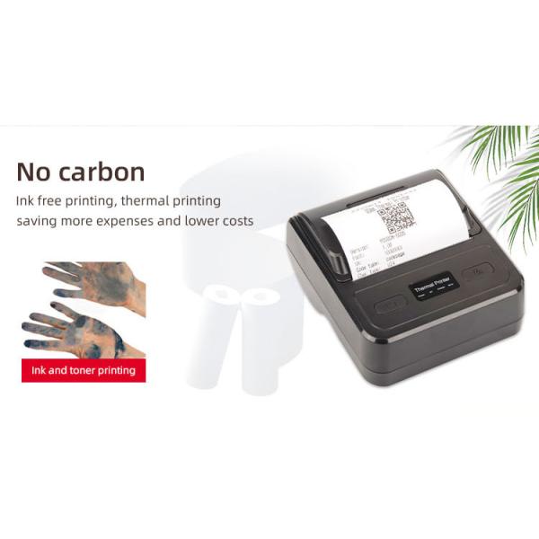 Command-Compatible Thermal Line Printer for PDA Barcode Scanning and Mobile Printing