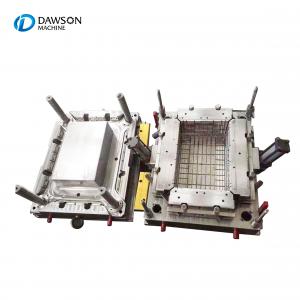  high quality mold plastic Turnover basket crate fruit box injection molding mould Manufactures