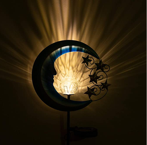 IP65 Solar Moon Garden Light