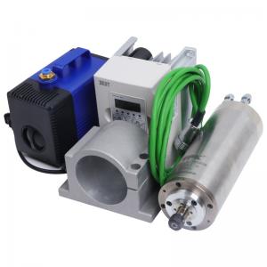  24000RPM Operating Speed 1.5kw 220v YFK Water Cooled CNC Spindle Motor with Water Pump Kit Manufactures