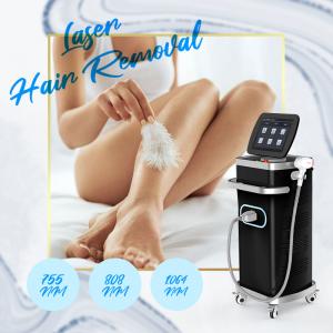  Medical Laser Hair Removal Machine 755nm 808nm 1064nm Diode Laser Beauty Machine For Salon Manufactures