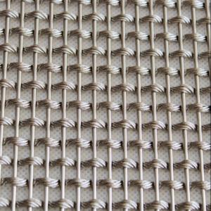 China Ss 201 Woven Wire Drapery Decorative Flexible Metal Cable Rod For Office Buildings on sale