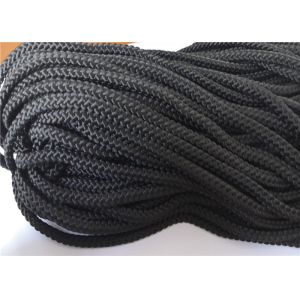 Colored Polyester Cord 5mm With Metal Tips Various Patterns As Your Request
