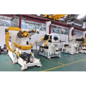 1000 Width Decoiler Straightener Feeder With Powerful Auxiliary Function