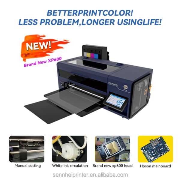 3ALPS A3 DTF Printer Printing Machine Full-Automatic Inkjet Printers Imprimante with XP600 Head Stainless Steel Construction
