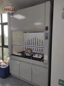  Manual Control System Fluorescent Lighting Laboratory Fume Hood Lab Fume Cupboard Manufactures