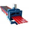 Buy cheap Professional Corrugated Sheet Roll Forming Machine Blue Color 0.3-0.8mm from wholesalers