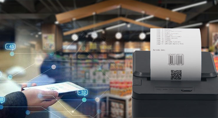 576 dots/line Resolution High Speed 80mm Thermal Printer with Cutter