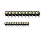 WCON 2.54 mm Round Pin Header Singer Row 180°DIP H=3.0 PPS length 8.3mm black