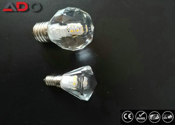 E14 Crystal LED Candle Light Dimmable AC220V 2700K 4.3W LM80 SMD2835