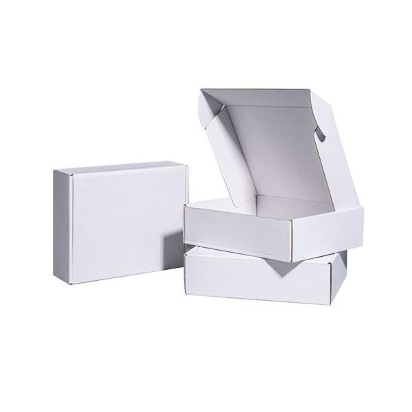 Matt Lamination Corrugated Packaging Box Flute Paper Folding Cardboard Boxes