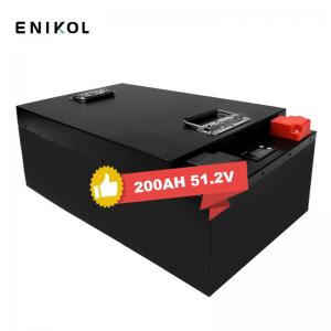  Home Energy 48V Golf Cart Battery 10kw Solar System 200ah Lifepo4 Lithium Battery Manufactures