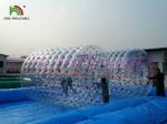 Colorful PVC Inflatable Water Toy / Walking On Water Roller With CE Approved Air