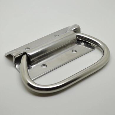 Quality Toolbox Iron Foldin handle with nickel plated for box/case/chest/truck J201 J202 J203 J204 for sale