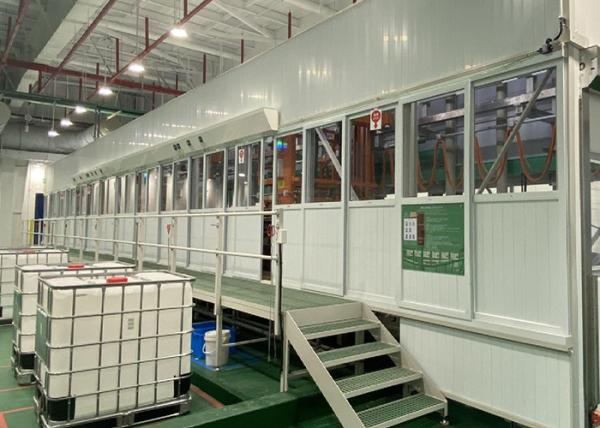 Quality Automatic Copper Plating Line Barrel Plating Style PCB Electroplating Machinery for sale