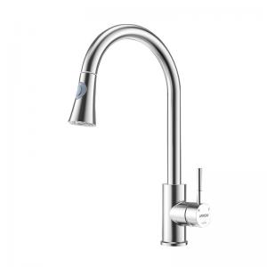  AE4551 Kitchen Water Filter Tap SUS304 Body Material High Arc Brushed Manufactures