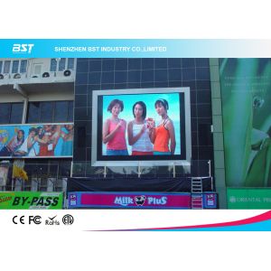Custom Front Service P10 Outdoor Led Display Screen With High Brightness
