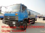 Dongfeng Furuka 3000L asphalt tank truck for sale, small bitumen tank spraying