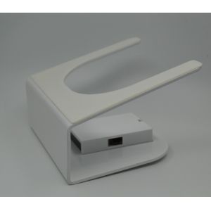 COMER anti theft alarm and charge tablet alarm and security counter stand for