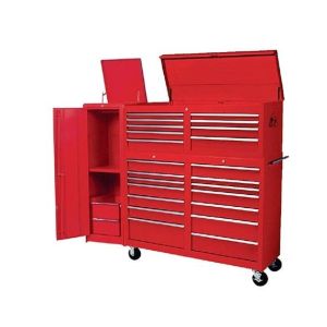 Efficiently Organize Your Garage with This Tool Chest on Wheels and Power Coated