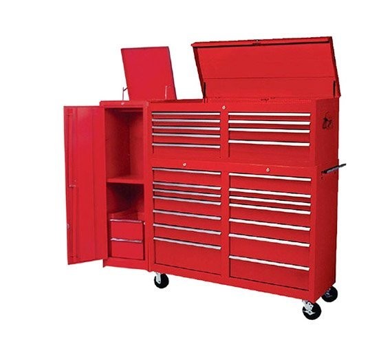 Quality 7 Drawers Tool Trolley Set for Garage Storage OBM Customized Support and Optional Casters for sale