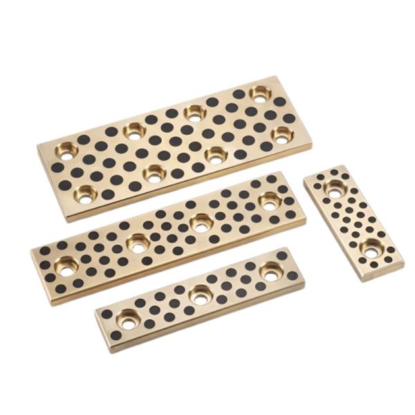 Bronze Bushing 2000 Solid Lubricant Wear Plates 10mm Thickness
