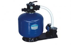  Small Portable Swimming Pool Sand Filters With Pump and Fiberglass Reinforced Tank Manufactures