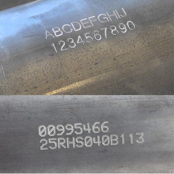 Matrix Electric Metal Printing Machine , Mini Dot Peen Marking Machine