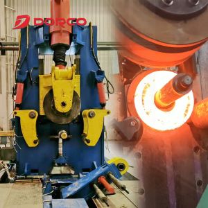 High Reliability CNC Vertical Ring Rolling Machine with Automatic Handling and