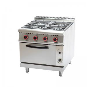  Cooking equipment stainless steel 4 burners LPG natural gas stoves with gas oven 220V Manufactures