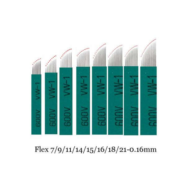100Pcs 0.16mm Microblading Tattoo Machine Needle For Manual Pen