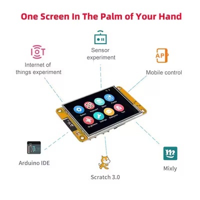 2.4 Inch ESP32 Display Module 240x320 ESP32 WiFi Bluetooth Development Board