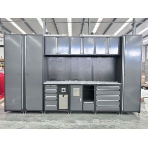 Customized Support OEM Heavy Duty Workshop Tool Cabinet with Aluminum Handle and