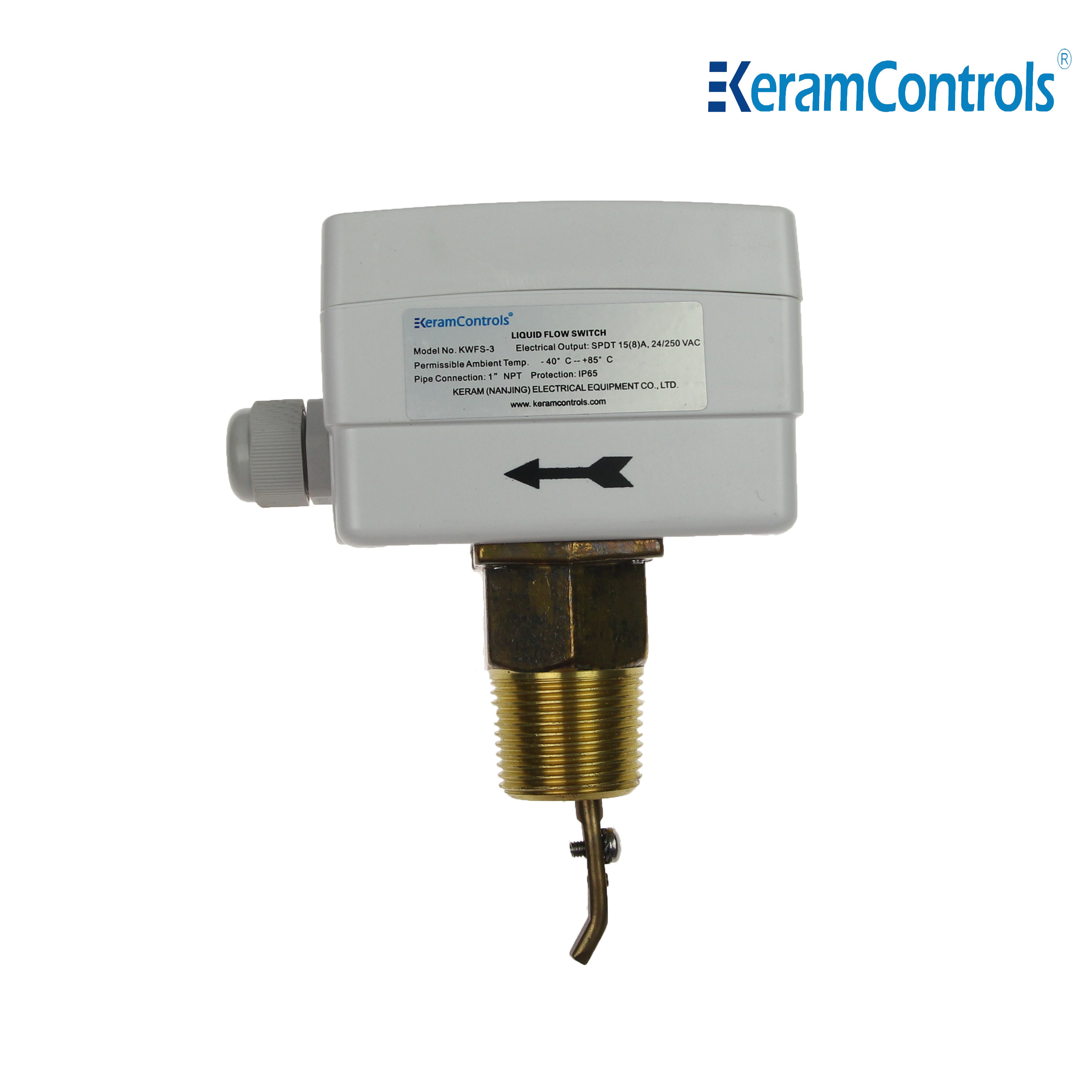  Adjustable Liquid Flow Switches 1 To 8&quot; 24 Volt Manufactures