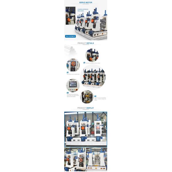 Automatic Pipe Mill Machine with Cr12Mov Roller 12-60mm Diameter