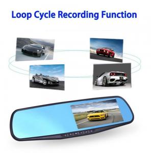 China 4.3 LCD Multi Camera Motion Activated Dashcam DVR FHD 1080p Dual Lens on sale
