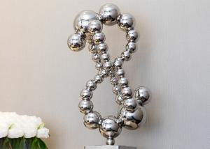  Urban Landscape Polished Stainless Steel Balls Abstract Sculpture Manufactures