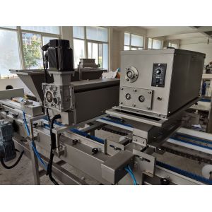 CE Cake Fillings Injector With PLC Control And Servo For Swiss Roll Production