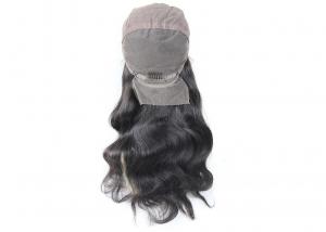 China Long Full Lace Human Hair Wigs With Baby Hair , Full Lace Wig Brazilian Virgin Hair on sale