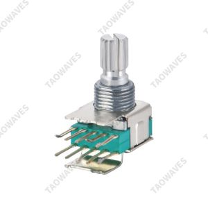High-Durability Rotary Encoder with Reset Function and Accurate Control Knob for