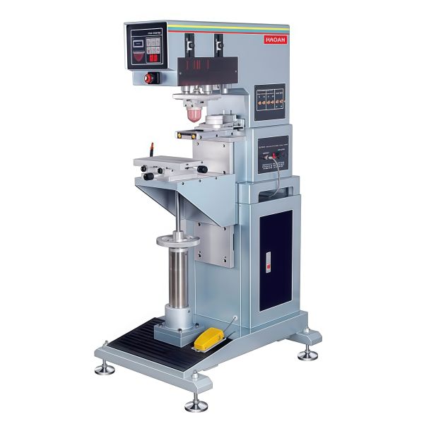 Semi Automatic Pad Printing Machine Featuring Adjustable Parameters To Optimize Print On Different Materials And Surface Textures