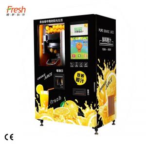  800W Metal Automatic Juice Vending Machine With Temperature Range 0-10°C Manufactures