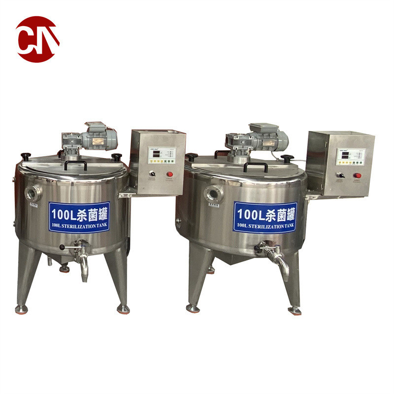 Automatic 100L Milk Pasteurizer Machine with CE Certification Cooling and